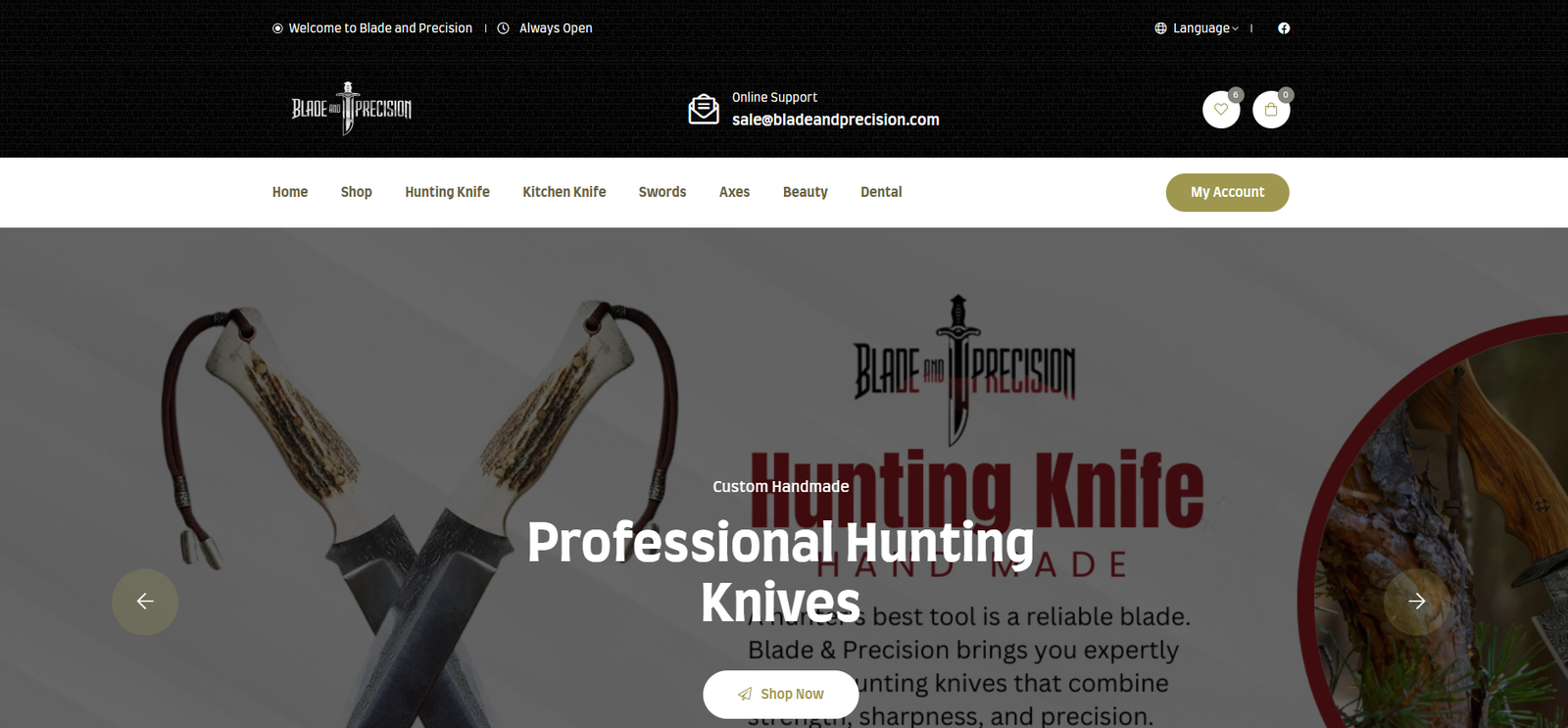 Blade and Precision WordPress Development Project