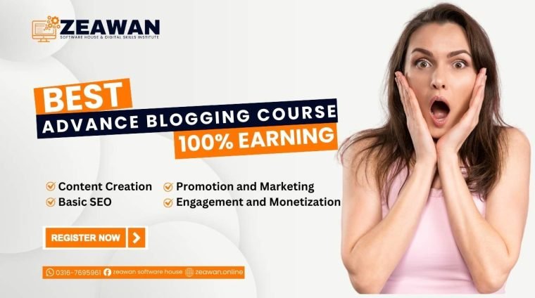 Advance Blogging Course With100% Earning Guaranty